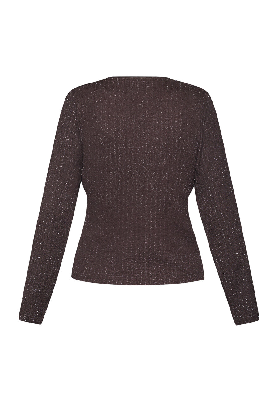 BruineglittertopGEVELA-LS1Chocolate_silver__2