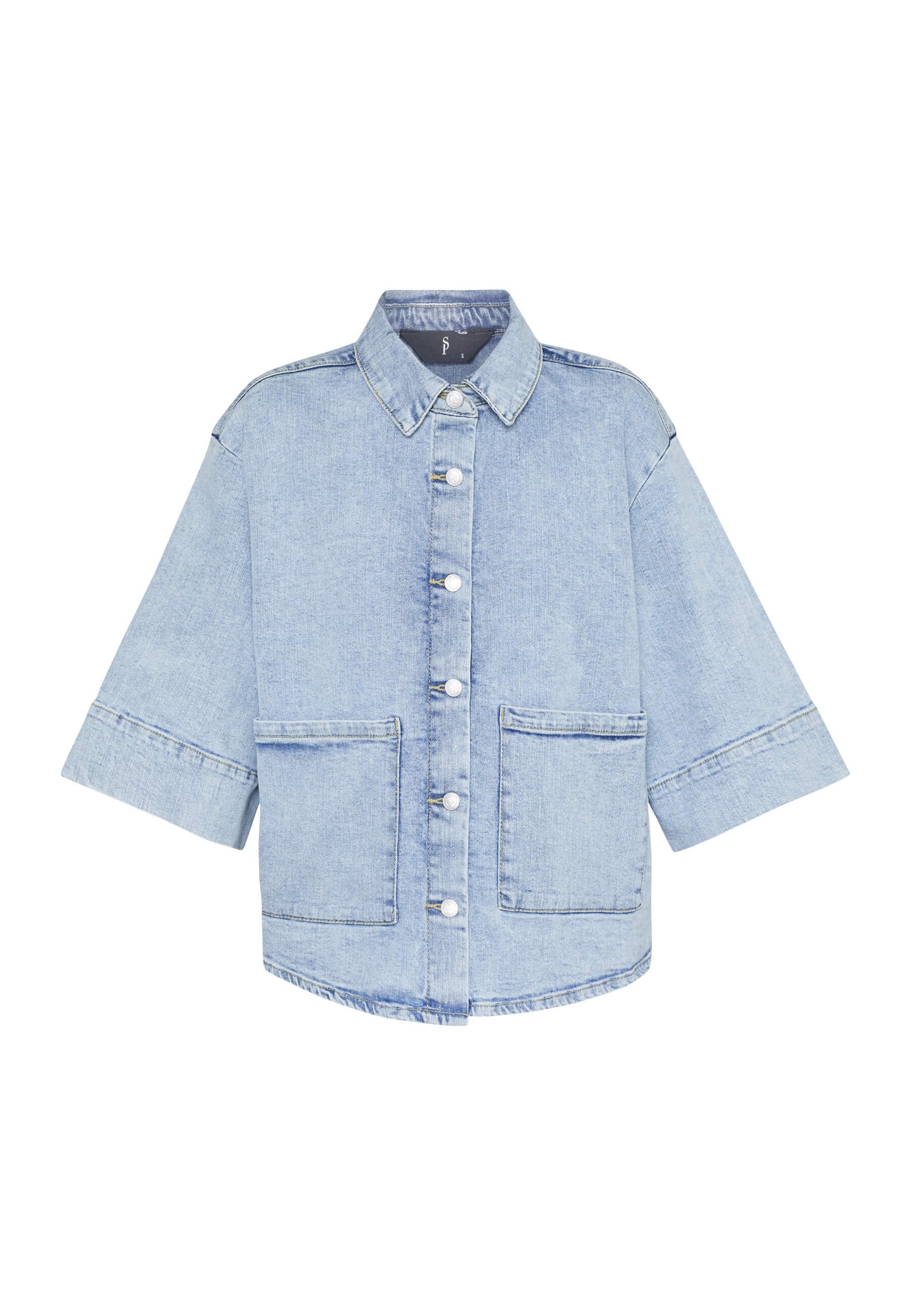 Denim blouse