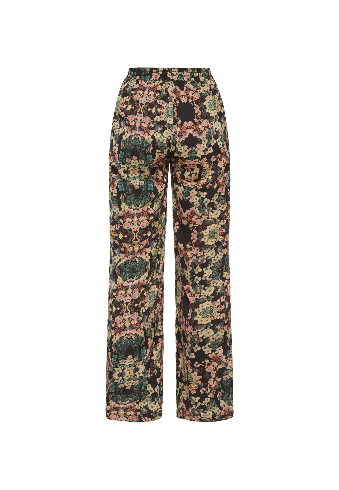 Flower wideleg pants