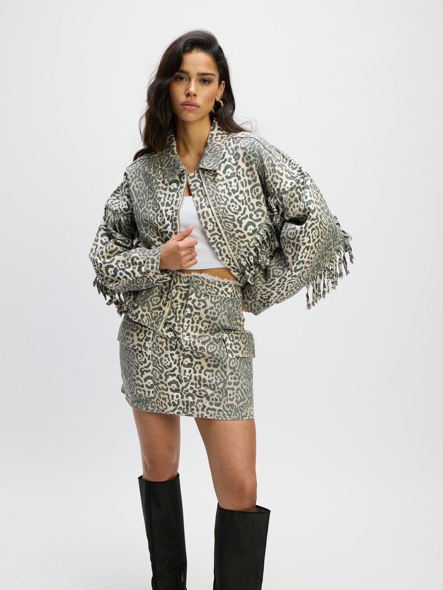 Hazel cargo skirt
