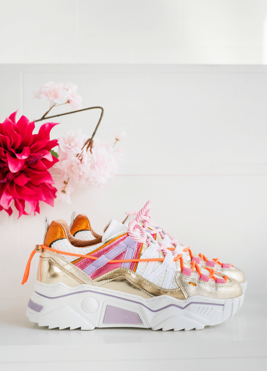 Orion metallic sneakers