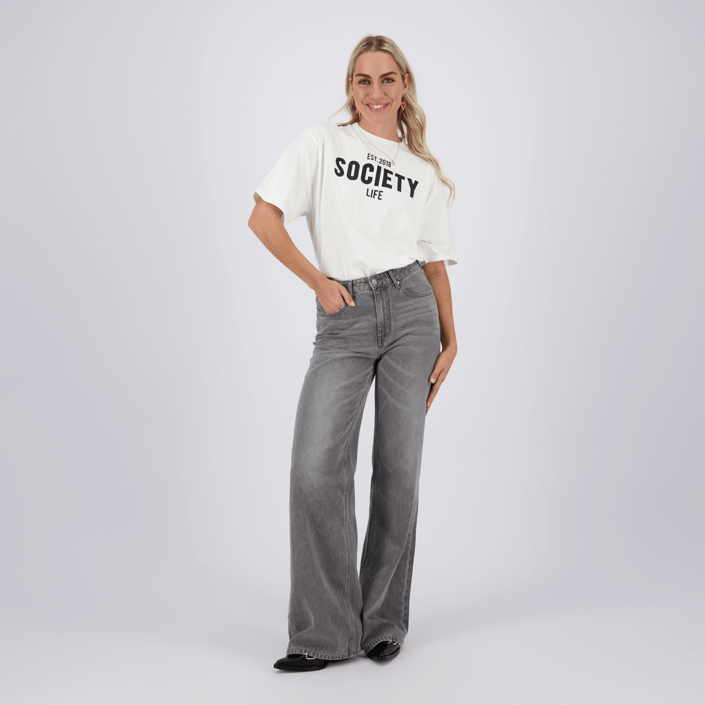 Sky wide leg jeans