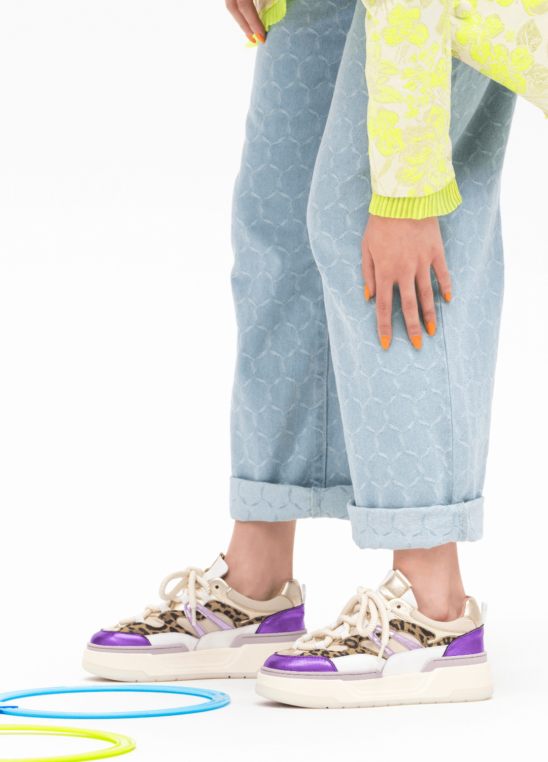 Walton leopard sneakers