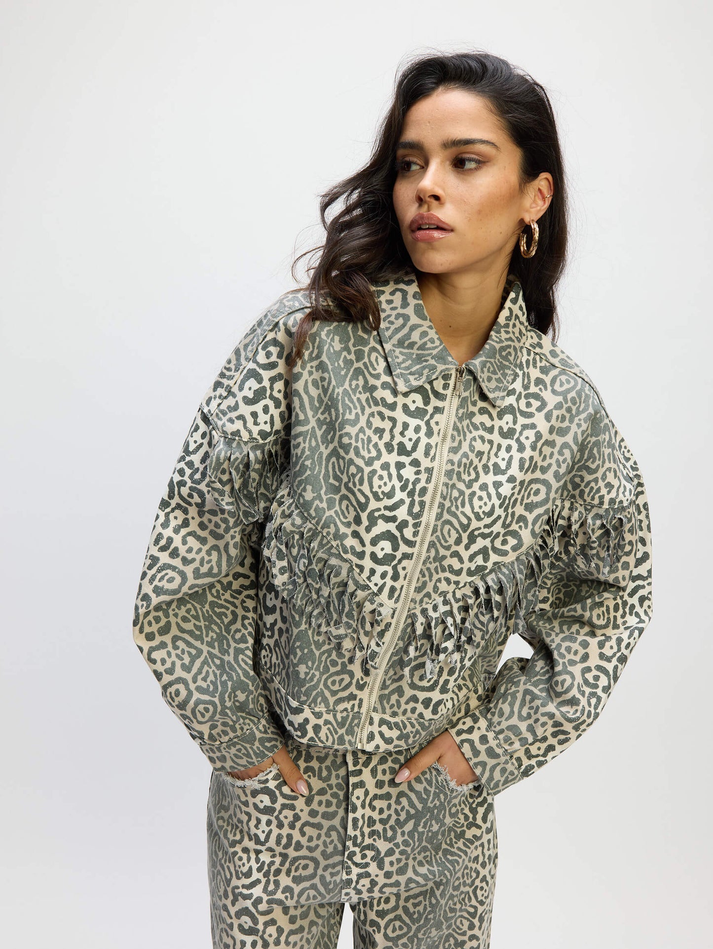 Willow leopard jacket