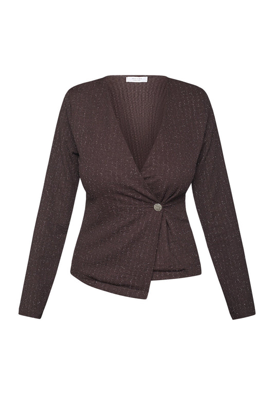 BruineglittertopGEVELA-LS1Chocolate_silver__1