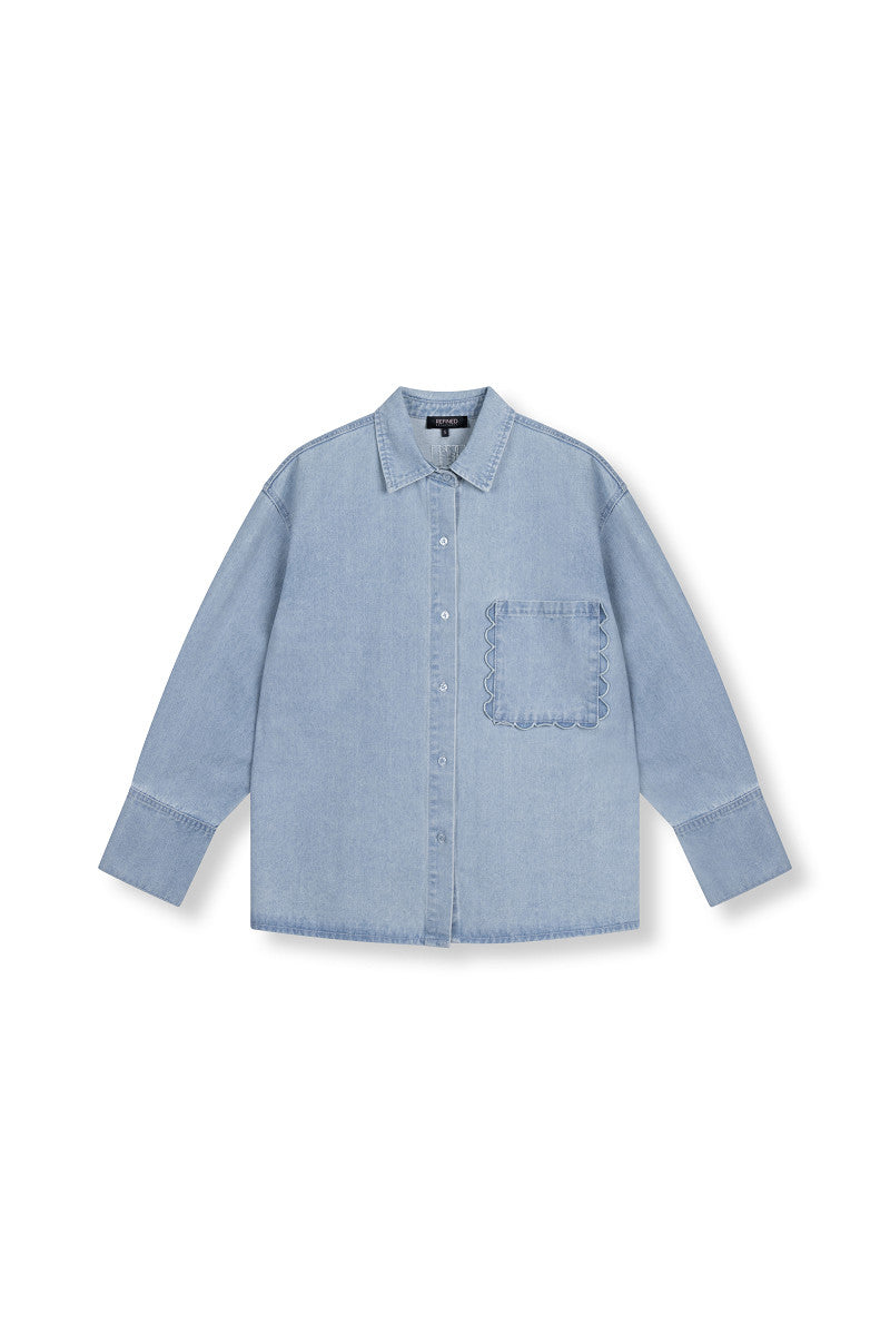 Jealy denim blouse