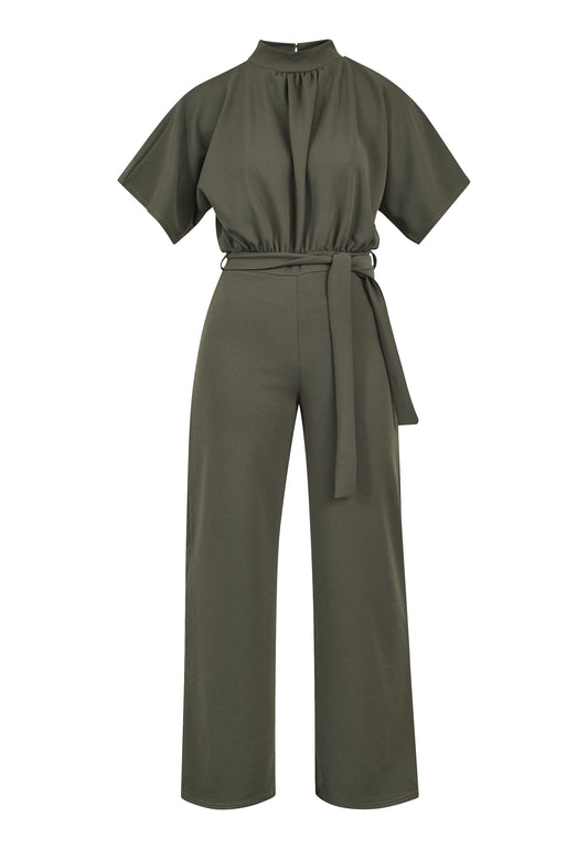 Khaki jumpsuit