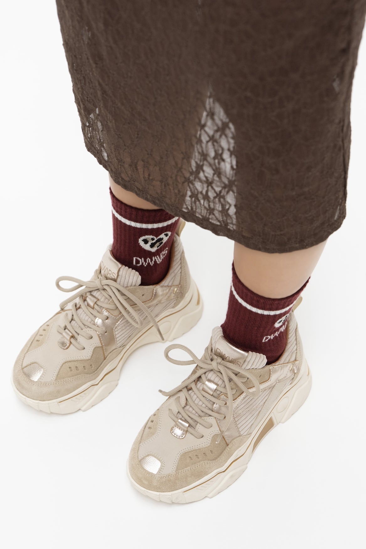 Pluto corduroy sneakers