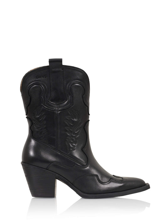 Silvi westernboots 2696-01 Black